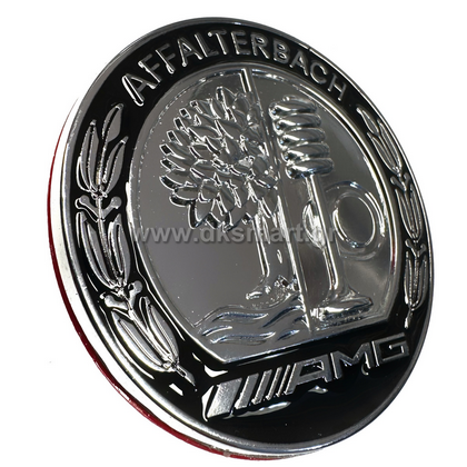 ΣΗΜΑ ΠΟΡΤ ΠΑΓΚΑΖ AMG ΜΕΤΑΛΛΙΚΟ ΑΝΑΓΛΥΦΟ 61MM